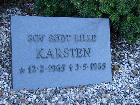 Billede af gravsten på Herning Vestre Kirkegård
