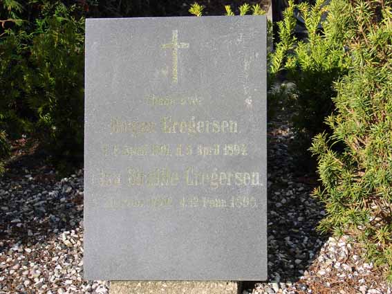 Billede af gravsten på Herning Vestre Kirkegård