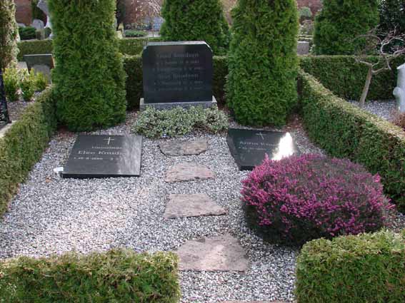 Billede af gravsten på Herning Vestre Kirkegård