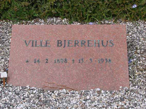 Billede af gravsten på Herning Vestre Kirkegård