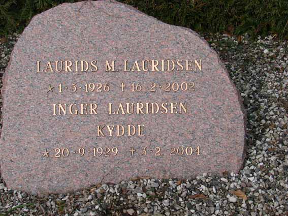 Billede af gravsten på Herning Vestre Kirkegård