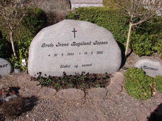 Billede af gravsten på Herning Vestre Kirkegård