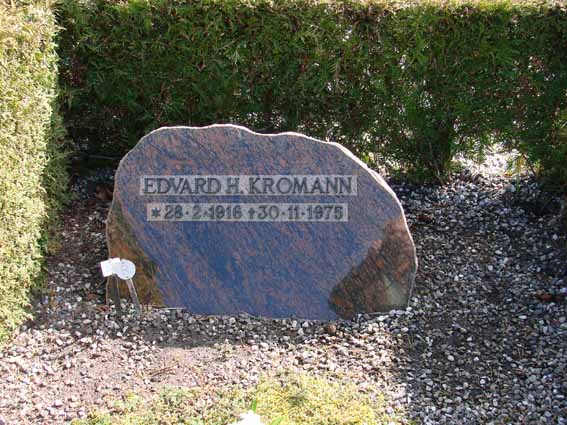 Billede af gravsten på Herning Vestre Kirkegård