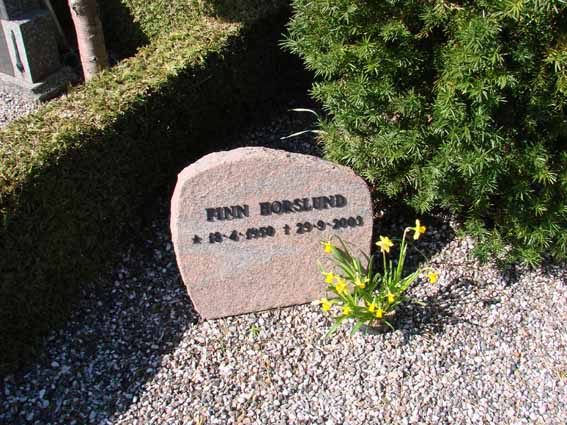 Billede af gravsten på Herning Vestre Kirkegård