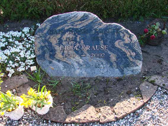 Billede af gravsten på Herning Vestre Kirkegård