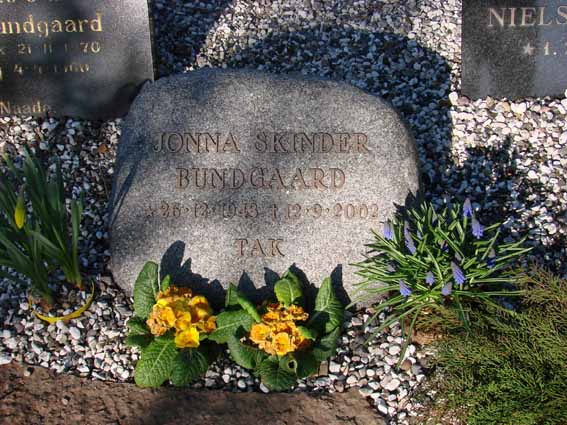 Billede af gravsten på Herning Vestre Kirkegård