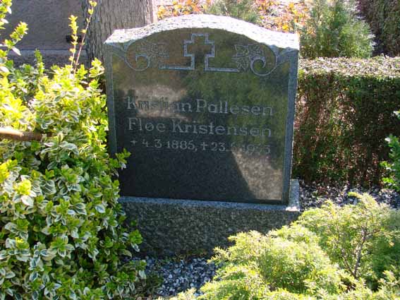 Billede af gravsten på Herning Vestre Kirkegård