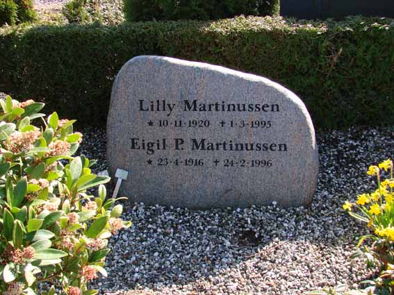 Billede af gravsten på Herning Vestre Kirkegård