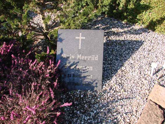 Billede af gravsten på Herning Vestre Kirkegård