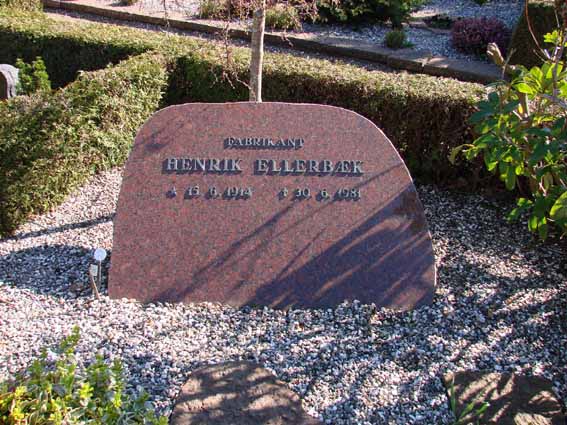 Billede af gravsten på Herning Vestre Kirkegård