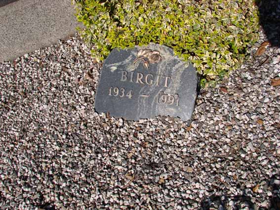Billede af gravsten på Herning Vestre Kirkegård