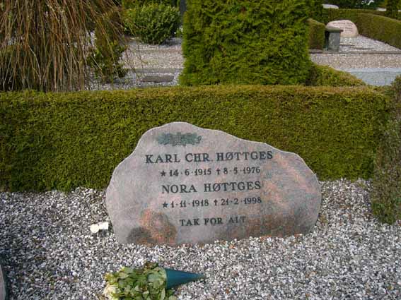 Billede af gravsten på Herning Vestre Kirkegård