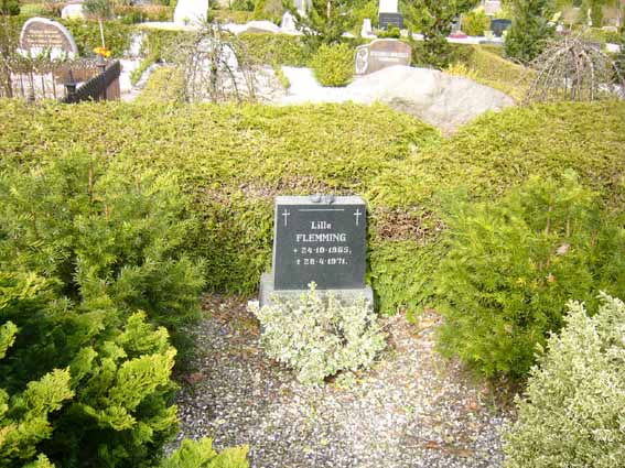 Billede af gravsten på Herning Vestre Kirkegård