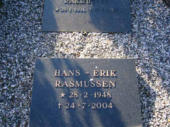 Billede af gravsten på Herning Vestre Kirkegård