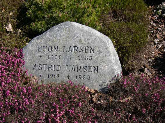Billede af gravsten på Herning Vestre Kirkegård