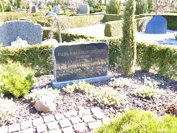 Billede af gravsten på Herning Vestre Kirkegård