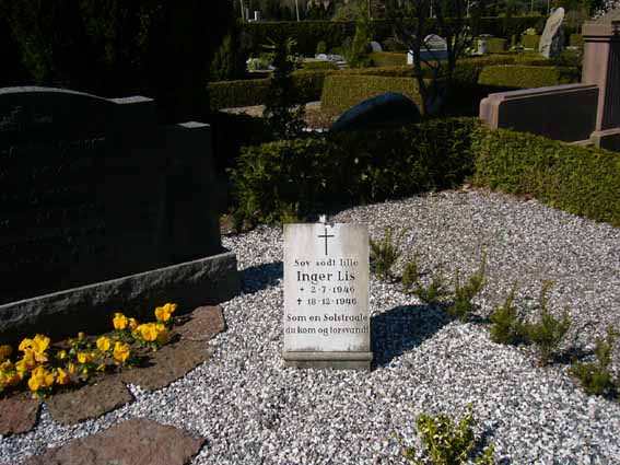 Billede af gravsten på Herning Vestre Kirkegård