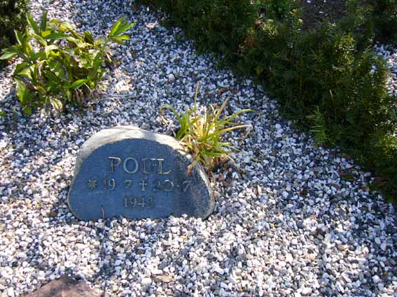 Billede af gravsten på Herning Vestre Kirkegård