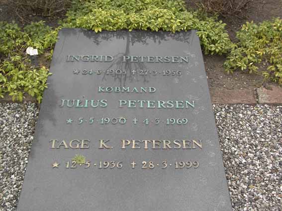 Billede af gravsten på Herning Vestre Kirkegård