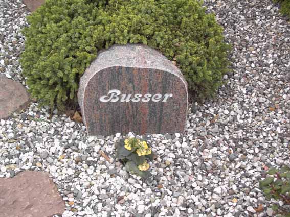 Billede af gravsten på Herning Vestre Kirkegård