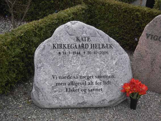 Billede af gravsten på Herning Vestre Kirkegård