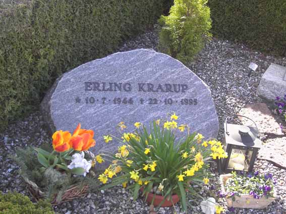 Billede af gravsten på Herning Vestre Kirkegård