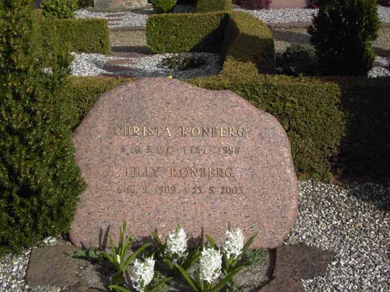 Billede af gravsten på Herning Vestre Kirkegård