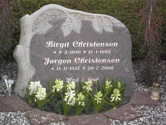 Billede af gravsten på Herning Vestre Kirkegård