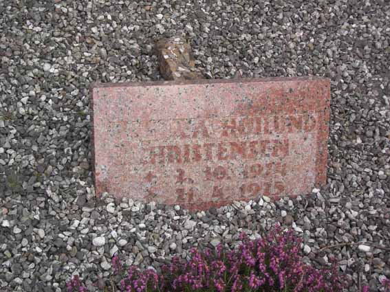 Billede af gravsten på Herning Vestre Kirkegård