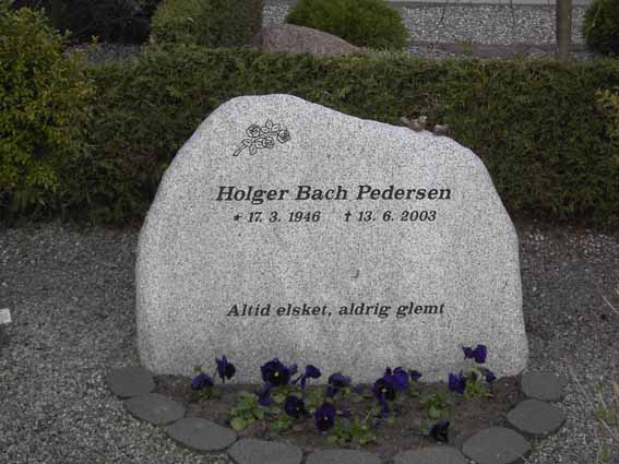 Billede af gravsten på Herning Vestre Kirkegård