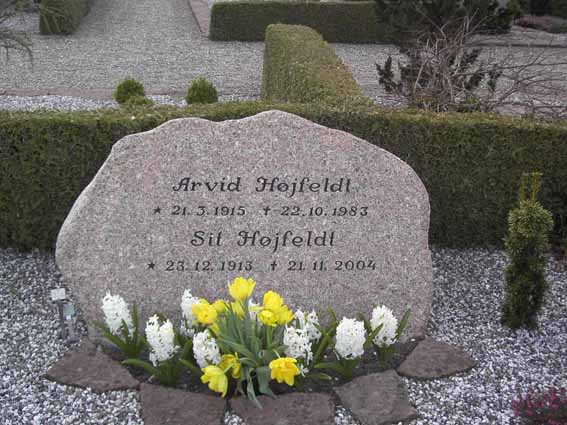 Billede af gravsten på Herning Vestre Kirkegård