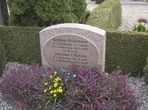 Billede af gravsten på Herning Vestre Kirkegård