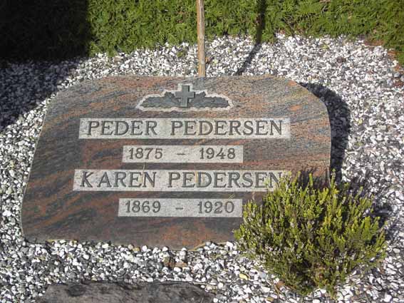 Billede af gravsten på Herning Vestre Kirkegård