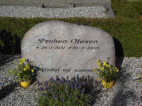 Billede af gravsten på Herning Vestre Kirkegård