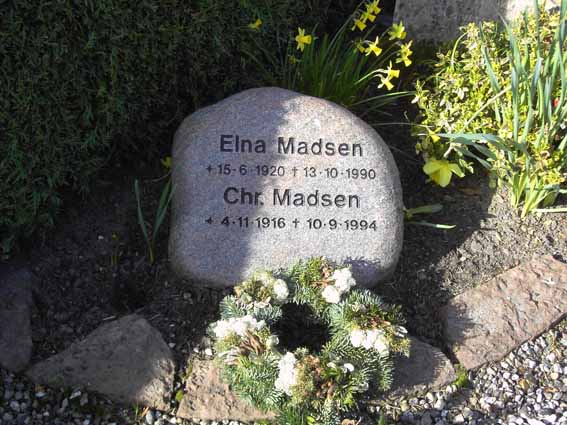 Billede af gravsten på Herning Vestre Kirkegård