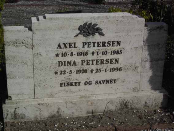 Billede af gravsten på Herning Vestre Kirkegård
