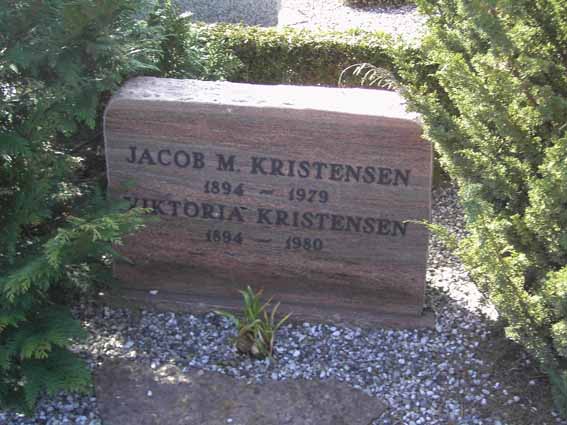 Billede af gravsten på Herning Vestre Kirkegård