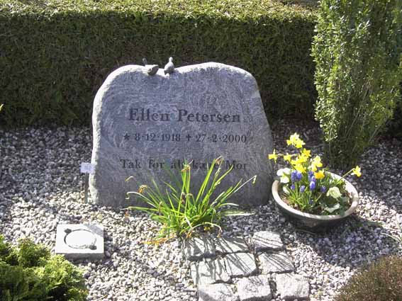Billede af gravsten på Herning Vestre Kirkegård