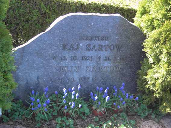 Billede af gravsten på Herning Vestre Kirkegård