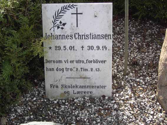 Billede af gravsten på Herning Vestre Kirkegård