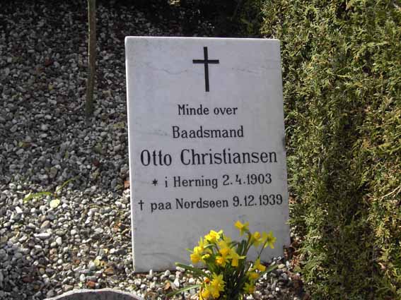 Billede af gravsten på Herning Vestre Kirkegård