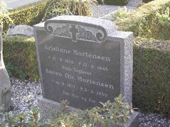Billede af gravsten på Herning Vestre Kirkegård