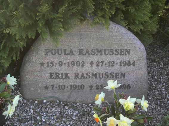 Billede af gravsten på Herning Vestre Kirkegård