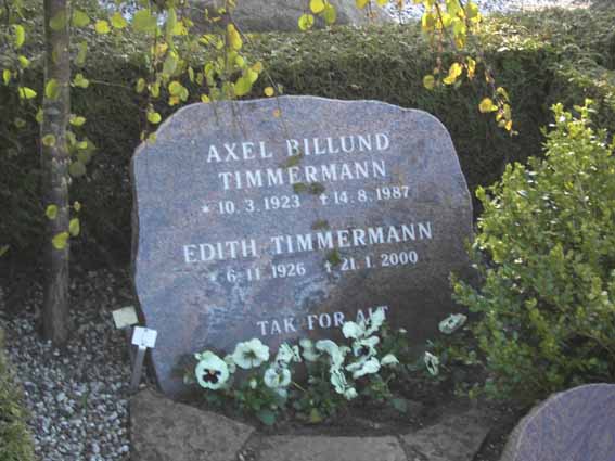 Billede af gravsten på Herning Vestre Kirkegård