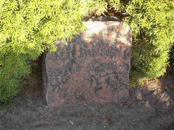 Billede af gravsten på Herning Vestre Kirkegård