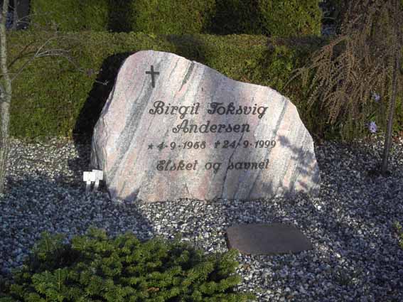 Billede af gravsten på Herning Vestre Kirkegård
