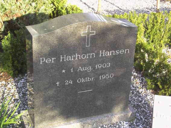 Billede af gravsten på Herning Vestre Kirkegård