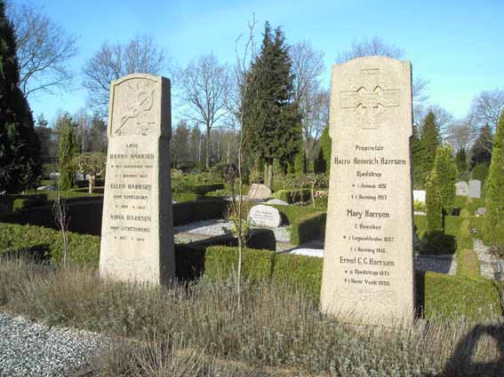 Billede af gravsten på Herning Vestre Kirkegård
