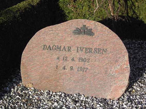 Billede af gravsten på Herning Vestre Kirkegård