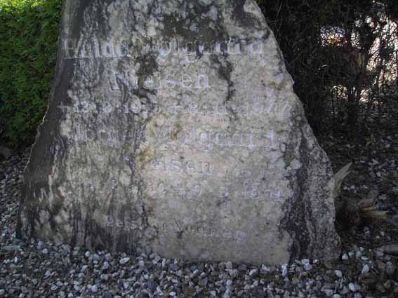 Billede af gravsten på Herning Vestre Kirkegård